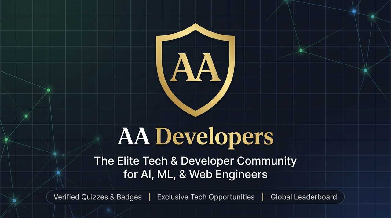 Aa Creator Program AA Developers — Global Developer & AI Creator Community